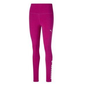 Puma Women's Athletic Gym Girl Leggings - Tights Workout Fuchsia Pink XS NWT